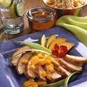 Caribbean Honey-Spiced Chicken with Mango