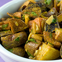 Tri-Color Curried Potato Salad